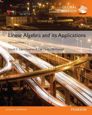 Linear Algebra and Its Applications, Global Edi... 1292092238 Book Cover