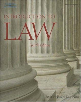 Introduction to Law 1401834620 Book Cover