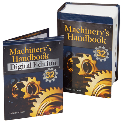 Machinery's Handbook & Digital Edition Combo: T... 0831141328 Book Cover