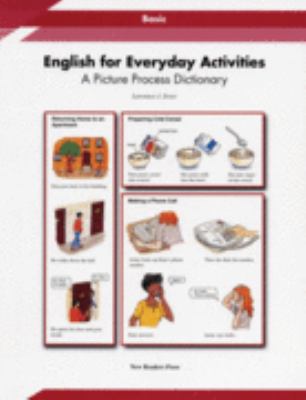 English for Everyday Activities: A Picture Proc... 1564202844 Book Cover