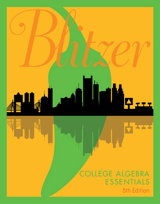 College Algebra Essentials 0134470230 Book Cover