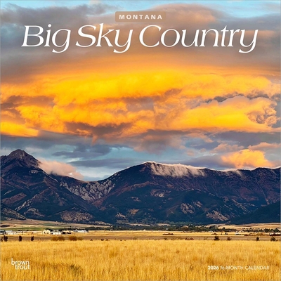 Big Sky Country Montana Places 2026 12 X 24 Inc... B0DYLDQSFQ Book Cover