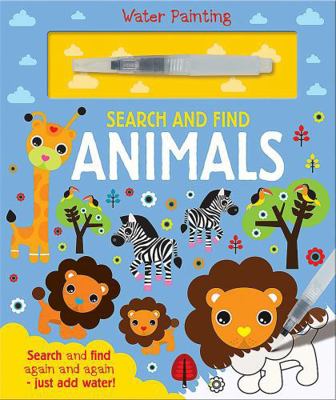 Water Painting Search & Find Animals 1789585031 Book Cover