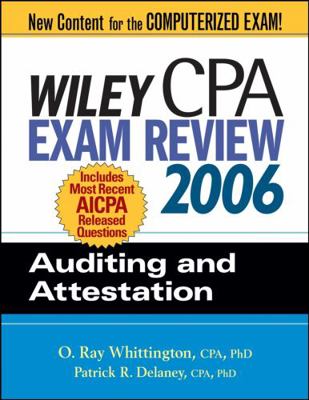 Wiley CPA Exam Review 2006: Auditing and Attest... 0471726796 Book Cover