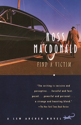 Find a Victim: A Lew Archer Novel 0375708677 Book Cover