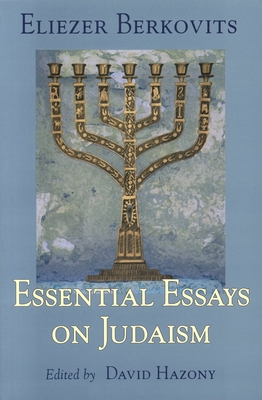 Essential Essays on Judaism 9657052033 Book Cover