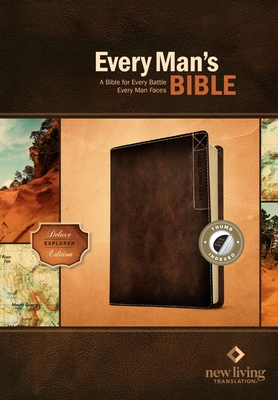 Every Man's Bible NLT, Deluxe Explorer Edition 1496433602 Book Cover
