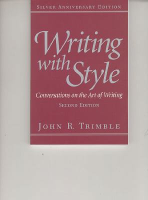 Writing with Style: Conversations on the Art of... 0130257133 Book Cover