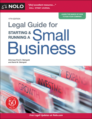 Legal Guide for Starting & Running a Small Busi... 1413328601 Book Cover