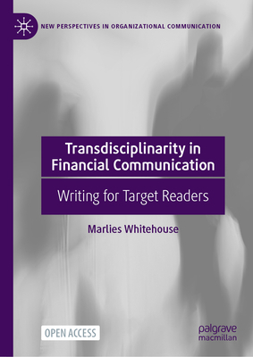 Transdisciplinarity in Financial Communication:... 303129114X Book Cover