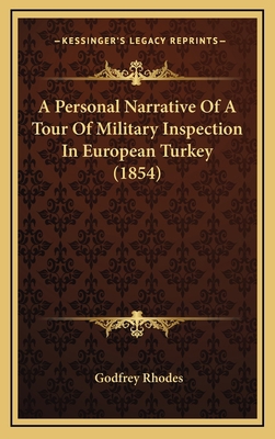 A Personal Narrative Of A Tour Of Military Insp... 1165284219 Book Cover