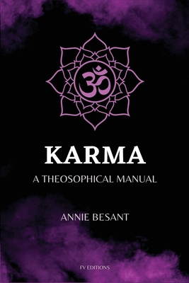 Karma: A Theosophical Manual (Easy to Read Layout) [Large Print] B0C1M5P1F4 Book Cover