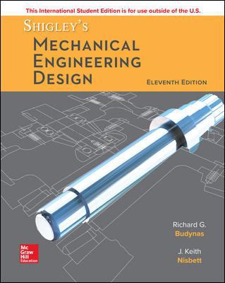 Shigley's Mechanical Engineering Design Book Cover