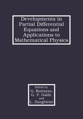 Developments in Partial Differential Equations ... 1461363225 Book Cover