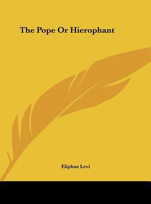 The Pope or Hierophant 1161615903 Book Cover