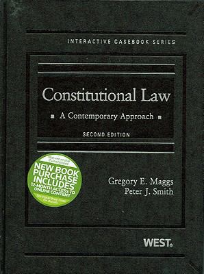 Constitutional Law: A Contemporary Approach, 2d... 0314273557 Book Cover