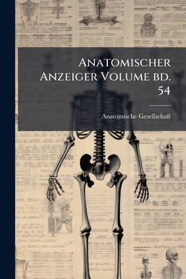 Anatomischer Anzeiger Volume bd. 54 1149279958 Book Cover
