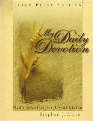 My Daily Devotion: God's Promises for Joyful Li... [Large Print] 0570058163 Book Cover