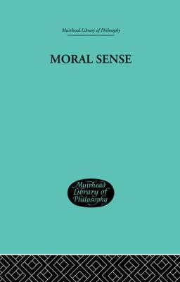 Moral Sense 113887082X Book Cover