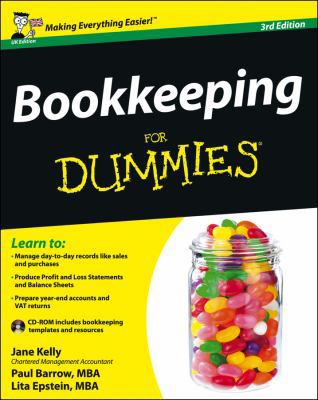 Bookkeeping for Dummies. 1118346890 Book Cover