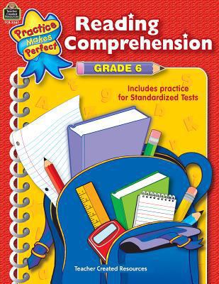 Reading Comprehension Grade 6 0743933672 Book Cover