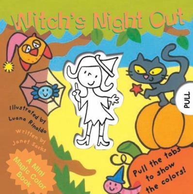 A Mini Magic Color Book: Witch's Night Out 1402726201 Book Cover