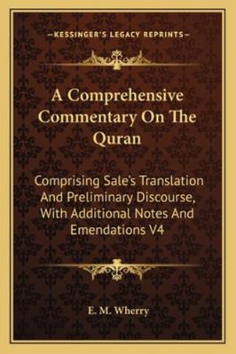 A Comprehensive Commentary On The Quran: Compri... 1162946156 Book Cover