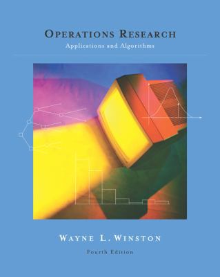 Operations Research (Ise) Applications and Algo... 0534423620 Book Cover