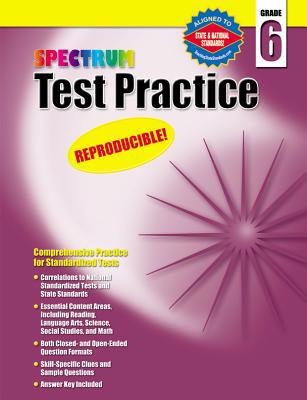 Test Practice, Grade 6 B0053QFZRE Book Cover