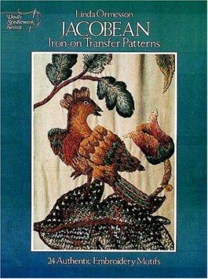 Jacobean Iron-on Transfer Patterns 0486236390 Book Cover
