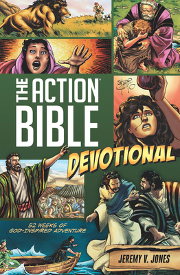 The Action Bible Devotional: 52 Weeks of God-In... 0781407273 Book Cover