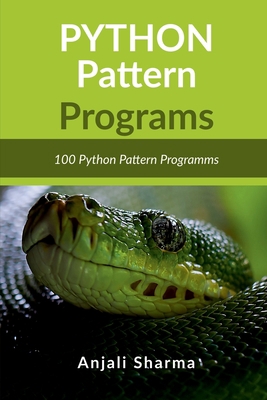 Python Pattern Programs B0B8H9DBCJ Book Cover