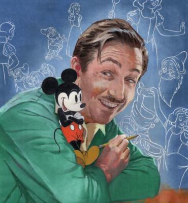 Walt's Imagination: The Life of Walt Disney 142318470X Book Cover