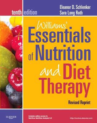 Williams' Essentials of Nutrition and Diet Ther... 0323222749 Book Cover