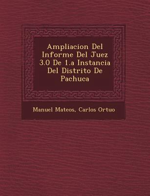 Ampliacion Del Informe Del Juez 3.0 De 1.a Inst... [Spanish] 124947356X Book Cover