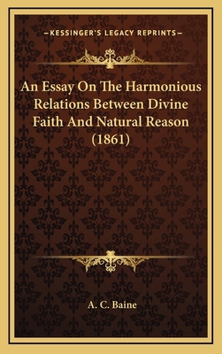 An Essay On The Harmonious Relations Between Di... 1165991969 Book Cover