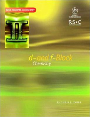 D and F Block Chemistry 0471224766 Book Cover