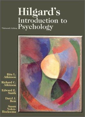 Hilgard's Introduction to Psychology 015508044X Book Cover