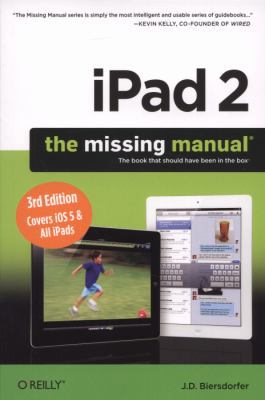 iPad 2: The Missing Manual 1449316166 Book Cover