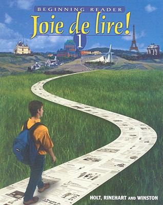 Joie de Lire! Beginning Reader Level 1 0030656265 Book Cover