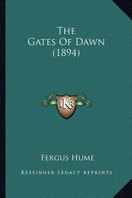 The Gates Of Dawn (1894) 1167221974 Book Cover