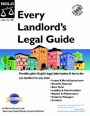 Every Landlord's Legal Guide [With CDROM] 1413300723 Book Cover