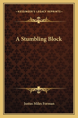 A Stumbling Block 1163615358 Book Cover