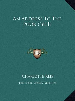 An Address To The Poor (1811) 1169460992 Book Cover