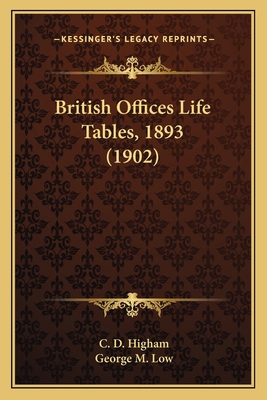 British Offices Life Tables, 1893 (1902) 1164592092 Book Cover
