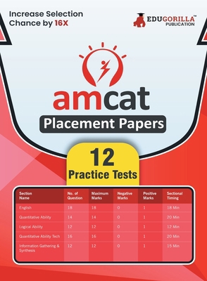 AMCAT Placement Papers Prep Book 2023 Aspiring ... 9390297451 Book Cover