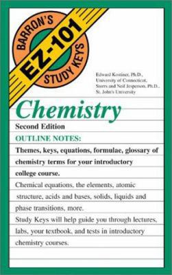 Chemistry (EZ-101 Study Keys) 0764120069 Book Cover