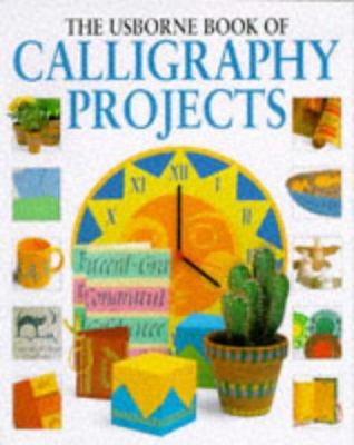 The Usborne Book of Calligraphy Projects 0746017332 Book Cover