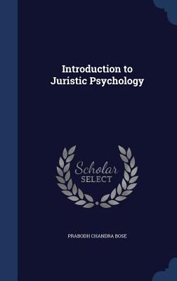 Introduction to Juristic Psychology 134001727X Book Cover