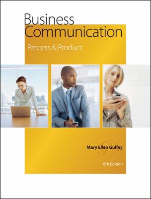 Business Communication : Process and Product B007YTJ9NY Book Cover